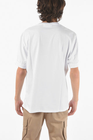 T-Shirt ICONIC PIERCING Girocollo a Tinta Unita