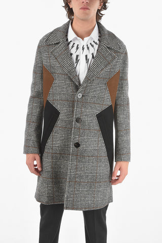 Slim Fit Glen Checkered RETRO MODERNIST Coat