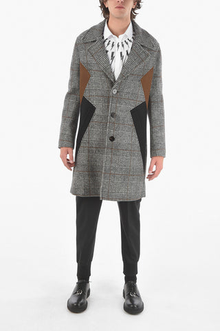Slim Fit Glen Checkered RETRO MODERNIST Coat
