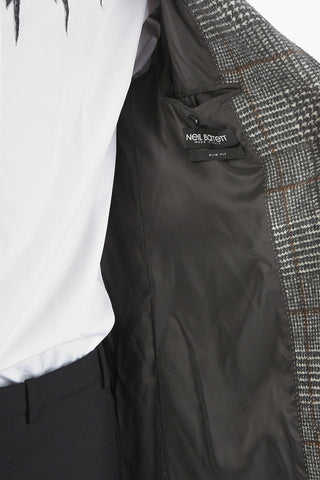 Slim Fit Glen Checkered RETRO MODERNIST Coat