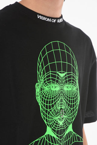 T-shirt Stampata NOVE 25 Girocollo Con Logo Ricamato