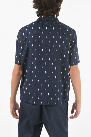 short sleeve ALL-OVER BOLTS shirt