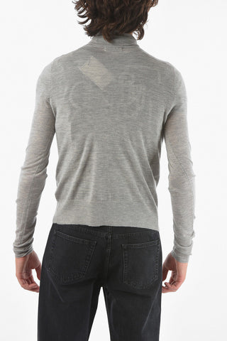 ESSENTIALS Maglia A Collo Alto In Cashmere