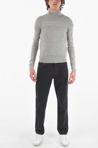 ESSENTIALS Maglia A Collo Alto In Cashmere