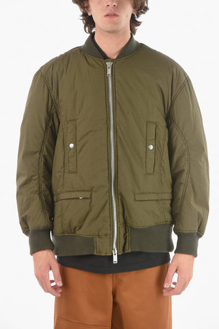 Zip Closure Cotton Bomber