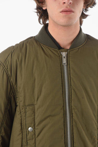 Zip Closure Cotton Bomber