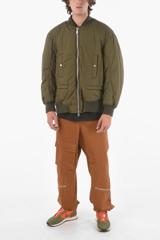 Zip Closure Cotton Bomber