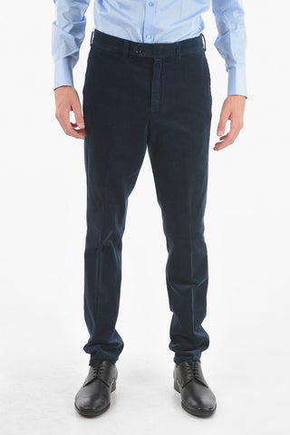 ATA Ribbed Velour Chino Pants