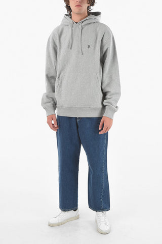 Mini Embroidered Logo Hoodie With Maxi Front Pocket