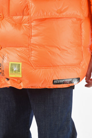 By R13 Hooded Maxi Down Jacket