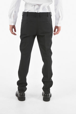 satin side band super skinny fit pants