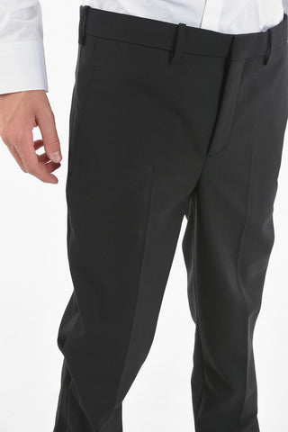satin side band super skinny fit pants