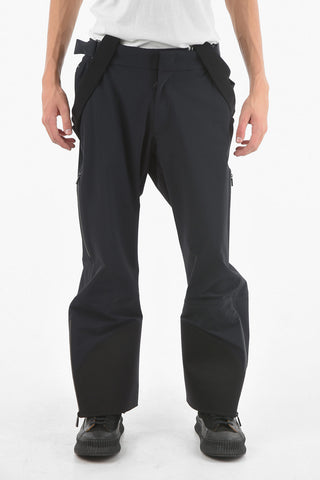 GRENOBLE HIGH PERFORMANCE Pantaloni Jogger da Sci in Tessuto Tech con Bretelle Elasticizzate
