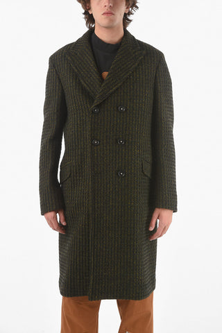 Double Breasted Wool DODGE Coat With Flap Pockets