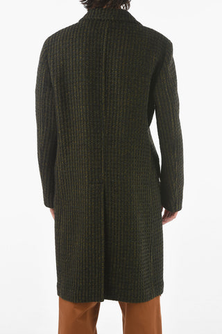 Double Breasted Wool DODGE Coat With Flap Pockets