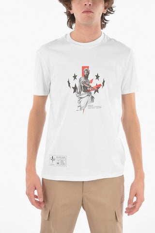 JAMES HARDEN T-Shirt Girocollo con Stampa sul Fronte