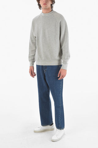 Raglan Shoulders Crewneck Sweater