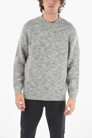 Crew Neck Wool and Cashmere Pullover