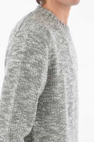 Crew Neck Wool and Cashmere Pullover