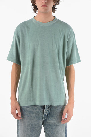 Crewneck Oversize Brushed Jersey T-shirt
