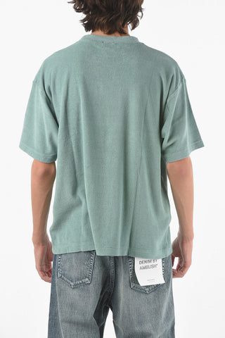 Crewneck Oversize Brushed Jersey T-shirt