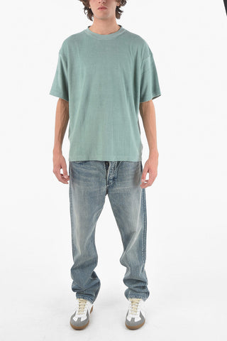 Crewneck Oversize Brushed Jersey T-shirt