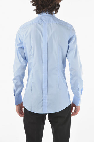 GOLD stretch cotton classic collar shirt