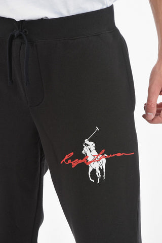 Joggers In Felpa Con Stampa Logo