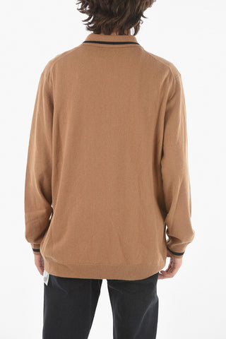 Cashmere Long Sleeved Polo