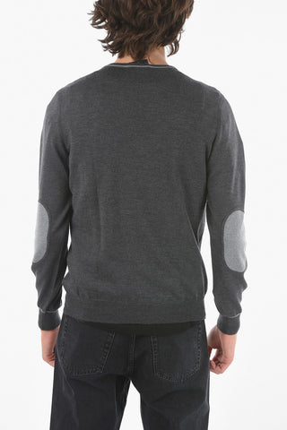 V Neck Virgin Wool Sweater