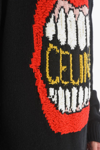 Wool and Cashmere MOUTH Oversized Pullover