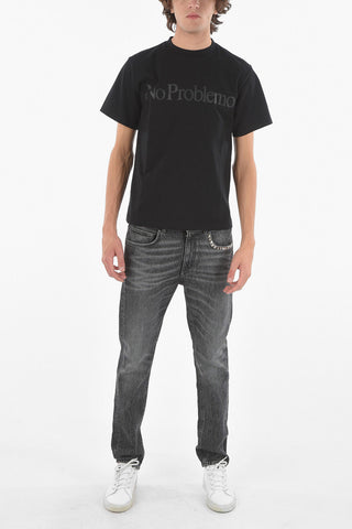 Crewneck NO PROBLEMO Printed T-shirt