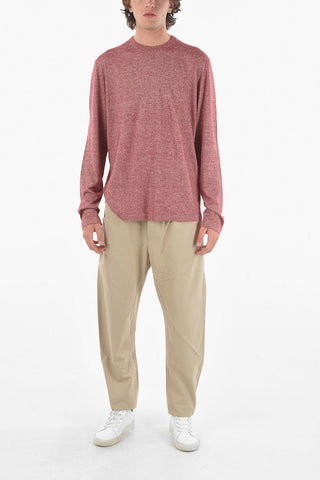 Crew Neck Cashmere Blend Sweater