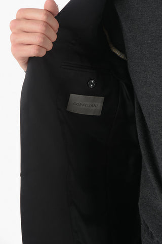 Flap Pockets Lined Single Breasted ACADEMY Virgin Wool Suit