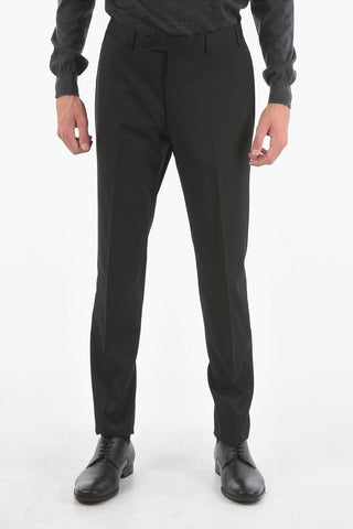 Flap Pockets Lined Single Breasted ACADEMY Virgin Wool Suit