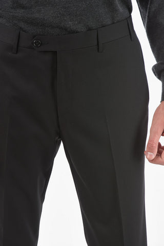 Flap Pockets Lined Single Breasted ACADEMY Virgin Wool Suit