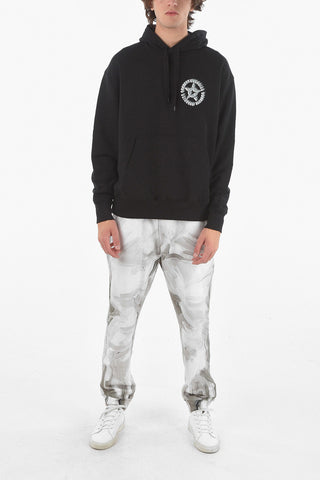 COUTURE! Felpa Hoodie con Stampa Logo in Rilievo