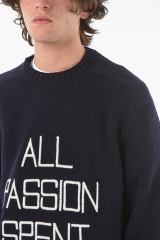 Pullover Girocollo PASSION SPENT in Lana
