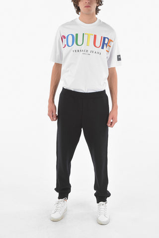 Wool Cashmere Blend Joggers With Elastic Waist
