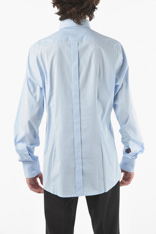 GOLD stretch cotton classic collar shirt