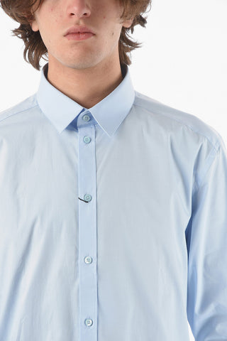 GOLD stretch cotton classic collar shirt