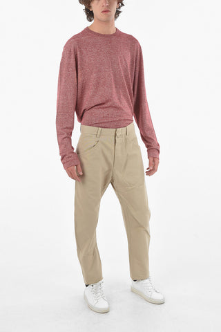 Pantaloni LYSTON Chiusura Con Bottoni