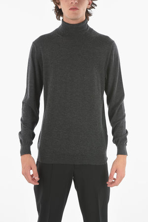 Cashmere Blend High Neck Pullover
