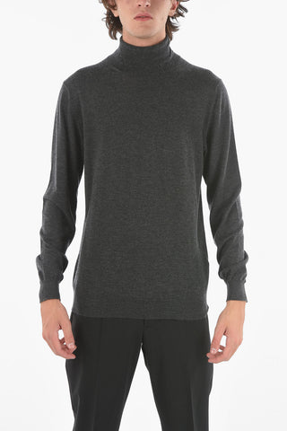 Cashmere Blend High Neck Pullover