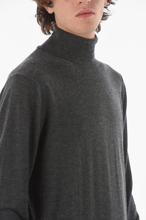 Cashmere Blend High Neck Pullover