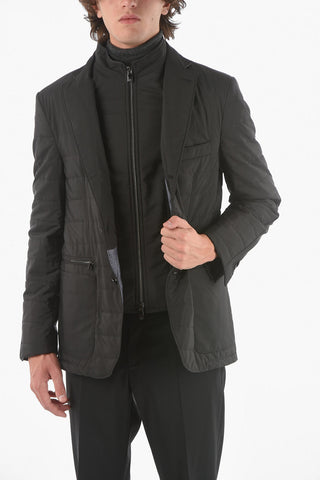 ID OUTDOOR Water-resistant MILESTONES Windbreaker Jacket with Removable Chest Piece