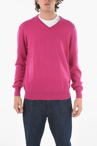 Maglia in Cashmere con Scollo a V