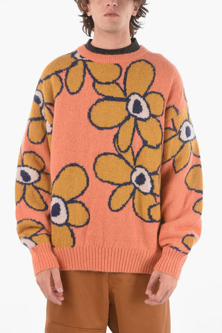 Wool Blend PERSIMMON Reversible Sweater