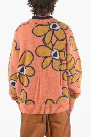 Wool Blend PERSIMMON Reversible Sweater