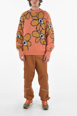 Wool Blend PERSIMMON Reversible Sweater